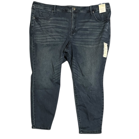 Terra & Sky Denim - Terra & Sky Plus Size PETITE High Rise Skinny Jeans